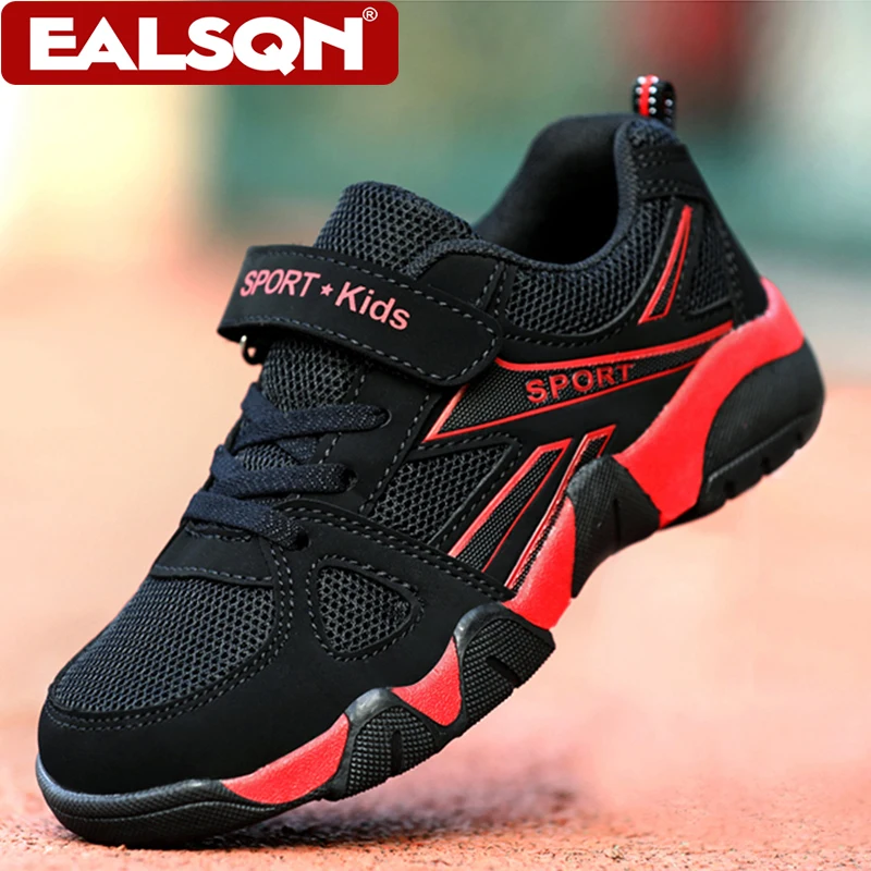 

Children Sneaker Boys Casual Shoes Breathable Mesh Flat Student Walking Shoes Non-slip Lightweight Sports Tennis Footwear