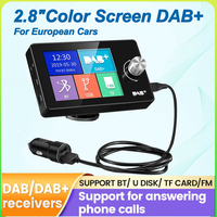 2.8inch DAB + Radio Car for most Android Car Stereo Radios DAB + Digital Radio Portable Tuner receiving with Antenna USB Dongle