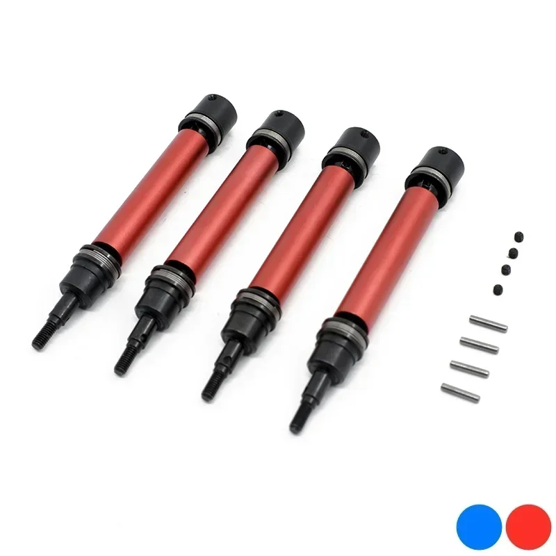 CatRC 4pcs Metal Front and Rear Drive Shaft for Arrma 3S 1/10 SENTON Granite VORTEKS Old Big Rock V1 V2 Upgrade Parts