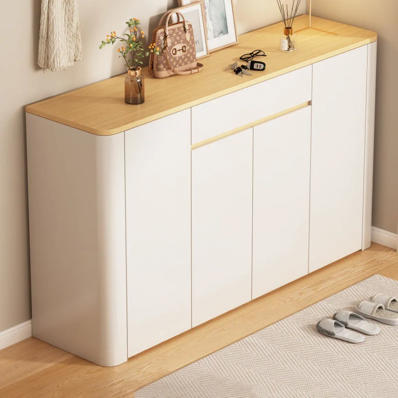 

Storage Mobile Shoe Cabinet Organizer Living Room Wooden Luxury Designer Slippers Shoe Shelf Modern Zapatero Hotel Furniture