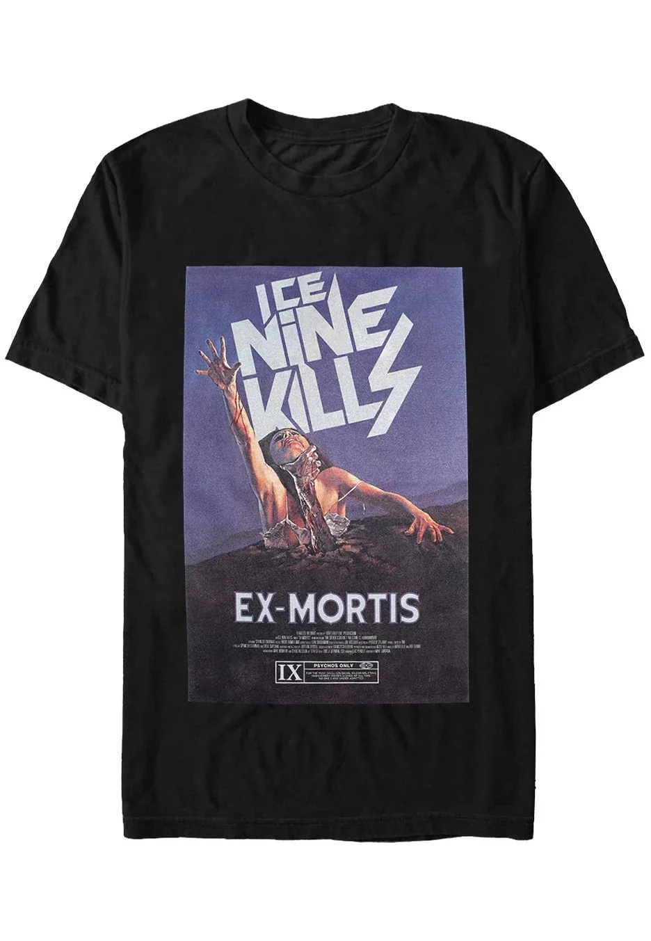 

Плакат Ice Nine Kills Ex-Mortis, модный графический принт, летние элитные брендовые хлопковые мужские и женские футболки с короткими рукавами