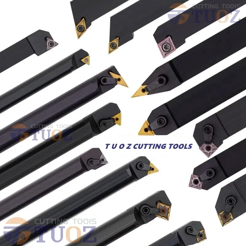 Tuoz-Suporte de ferramenta de torneamento interno, Torno chato, 95 ° STUCL, S10K, S12M, S14N, S16Q, S20R, STUCR11, STUCL11, 10-20mm, CNC