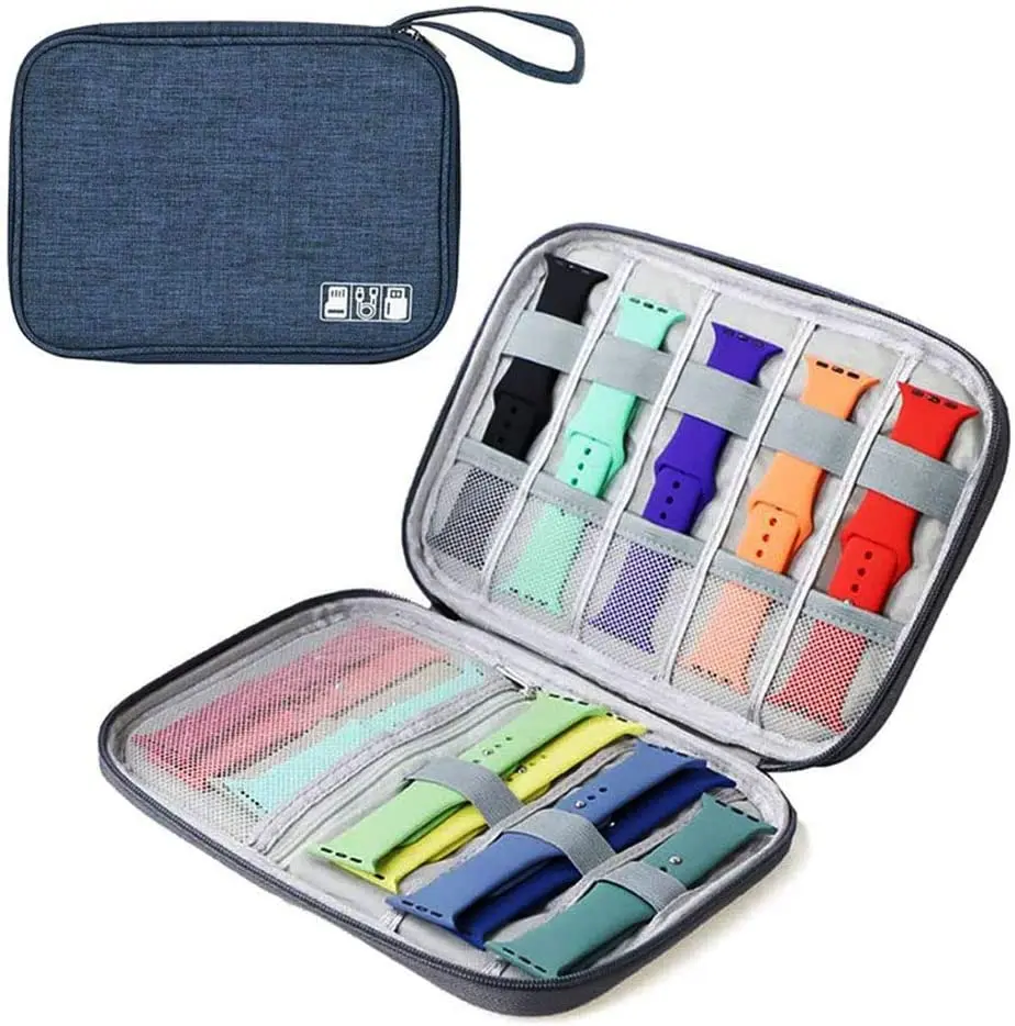 Watch Organizer Case Multifunction Portable Travel for Watch Strap Band Box Storage Bag Watchband Holder Case Pouch  Accessories