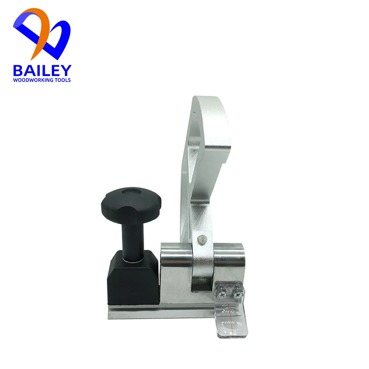 BAILEY 1PC Flag Stopper Block Stopper Baffle Block with Magnifying Lens for Sliding Table Panel Saw Woodworking Tool