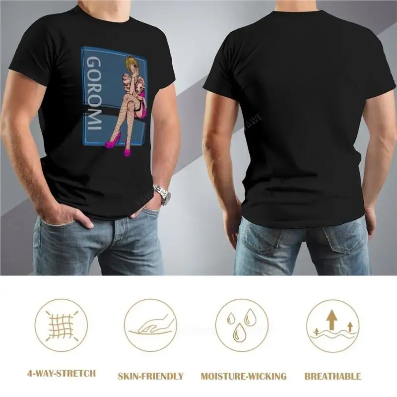 men cotton tshirt black Goro Majima Goromi yakuza kiwami T-Shirt Short sleeve tee tees men clothes summer male top teeshirt