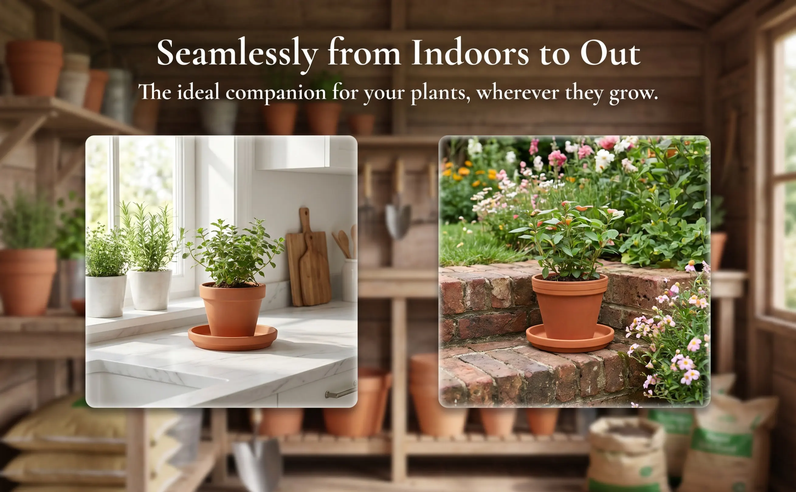 5Pcs Round Flower Pot Tray Pottery Plant Saucer for Indoor Outdoor Use Waterproof Soil Leak Prevention Clean Tidy Gardening