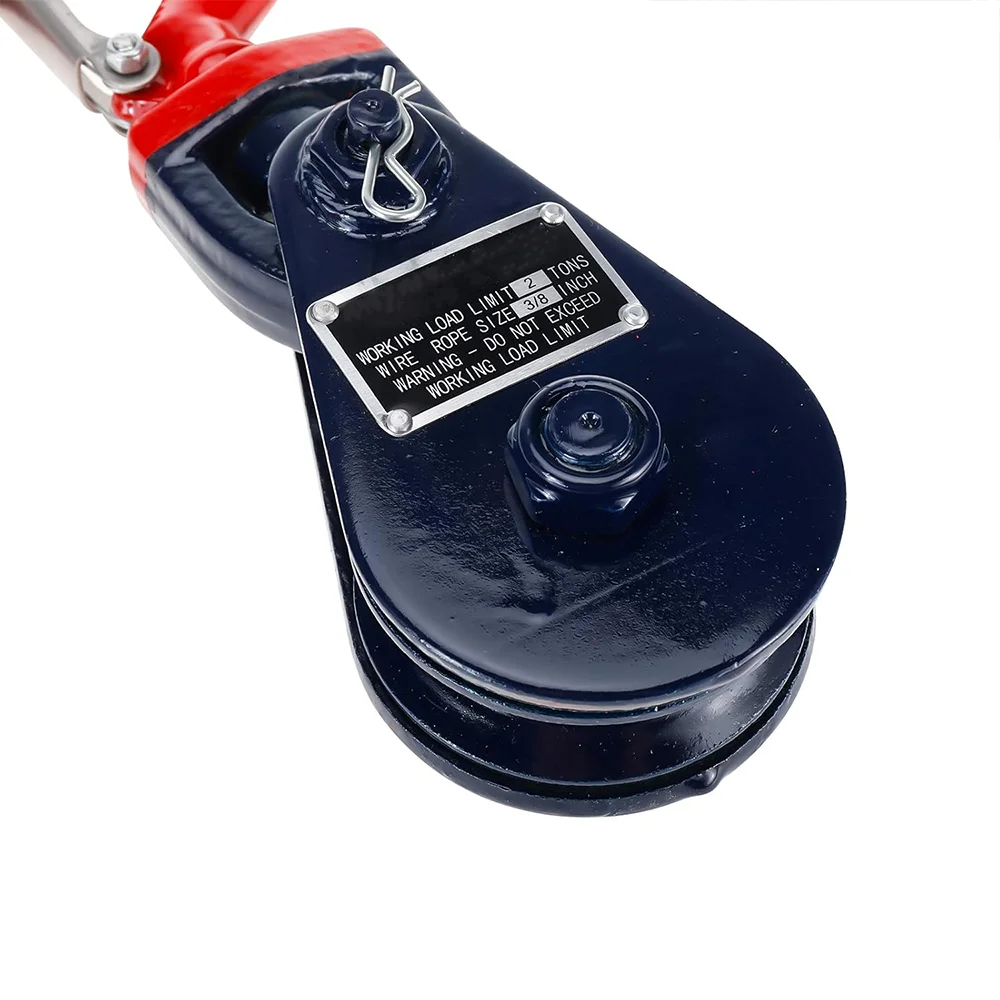 Wholesale Easy Power Transmission Snatch Blocks With Safety Hook