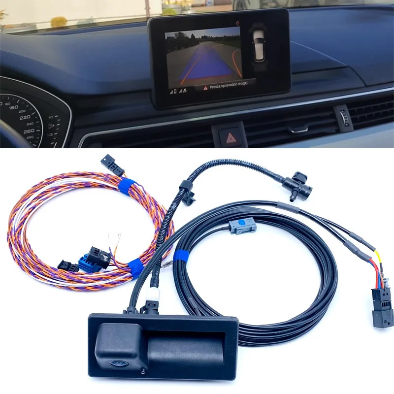 

FOR Audi NEW A4 B9 Allroad Avant water wash 8W 3V0 827 566 M/L Rear View Camera Highline Guidance Line 8W 3V0827566M