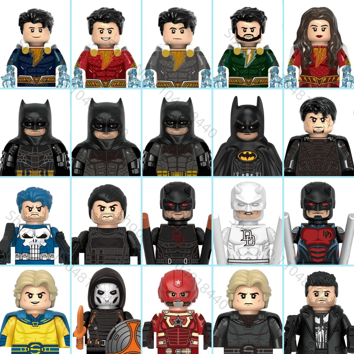 

Mini figurines Marvel Hero Taskmaster Winter Soldier Kimiko action characters 3D building blocks gifts