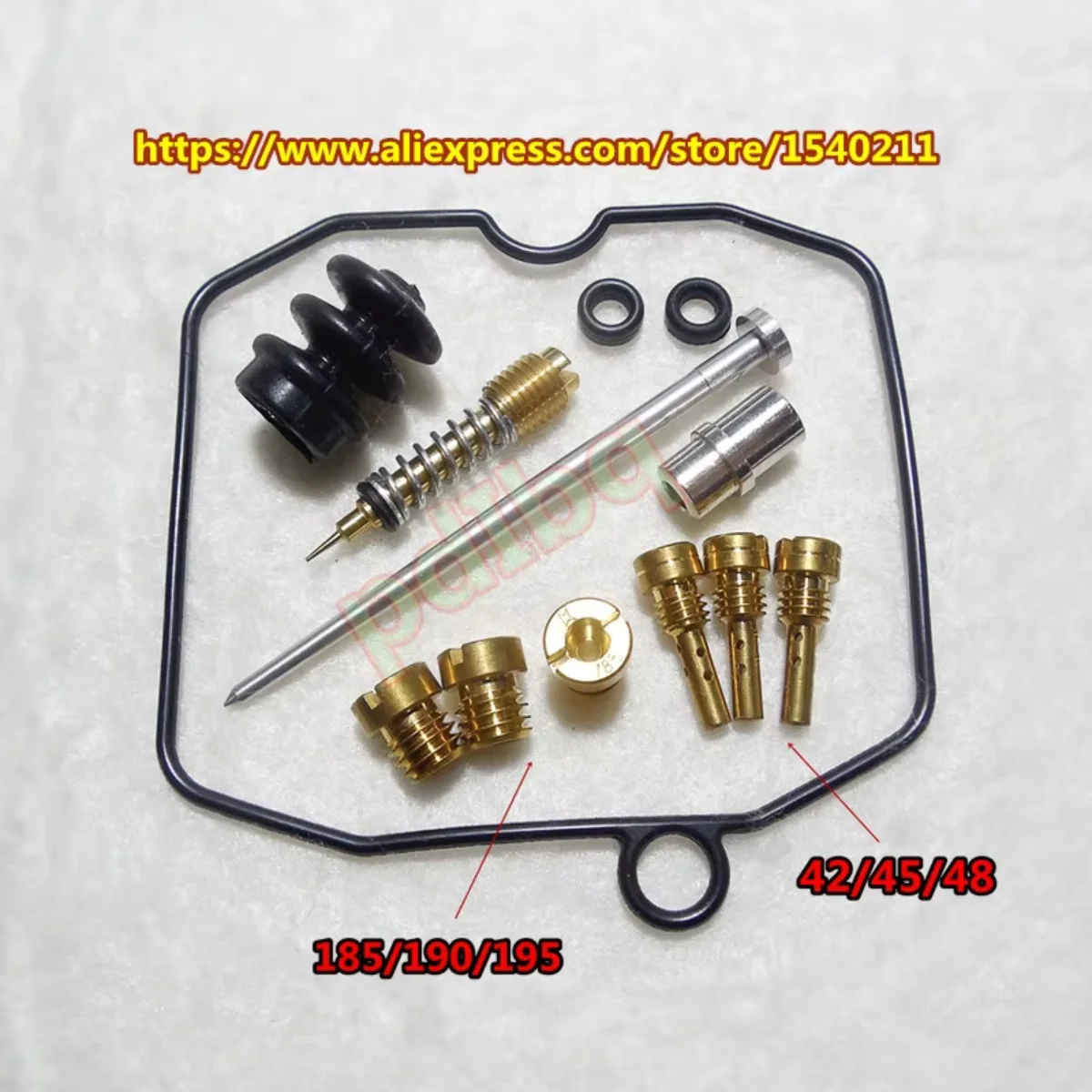 

For Harley-Davidson Sportster XLH883/1200/1350/1450 CVH (CV40 27421-99C) motorcycles Carburetor repair kit With gasket