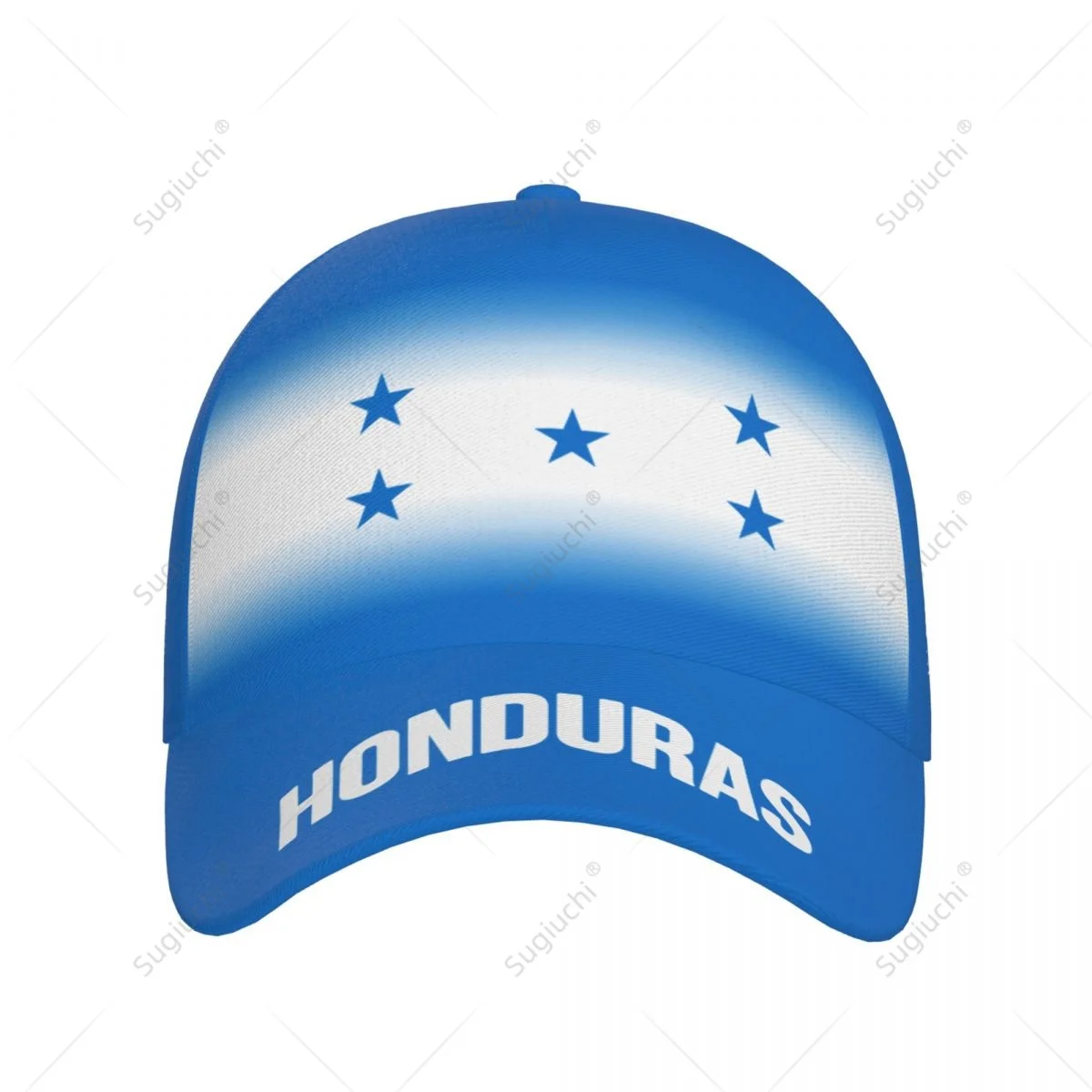Unisex Baseball Cap Hat Honduras Flag Gradient Color 3D Printing for Tennis Outdoor Bike Bicycle Golf Baseball Sports Fans
