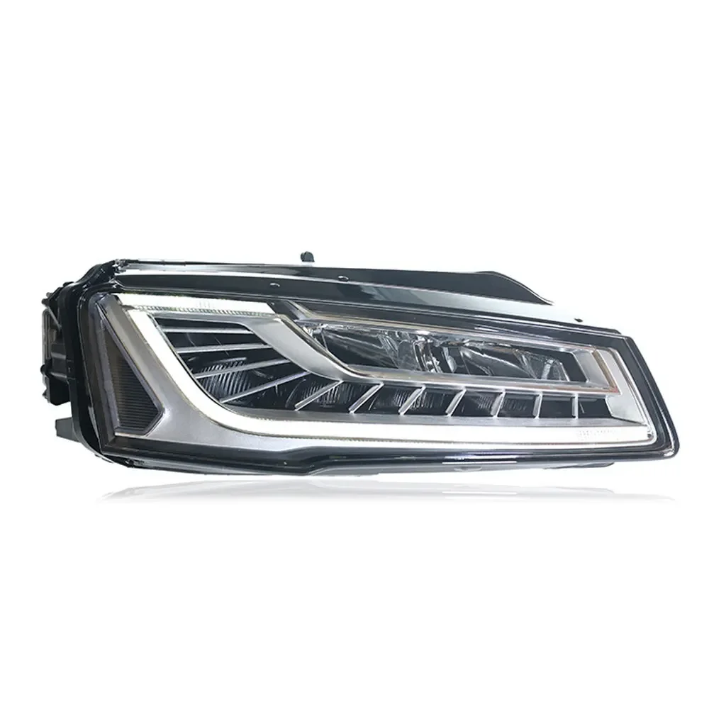 Car Led Front Lights For Audi A8 Headlights 2011-2014 2015 2016 2017 A8L Modified DRL Headlamp Assembly Automotive Accessories