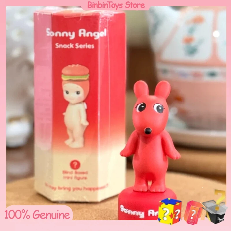 

Genuine Sonny Angel Snack Series Blind Box Kawaii Decompression Mini Mode Study Decoration Children'S Collection Toys Gifts