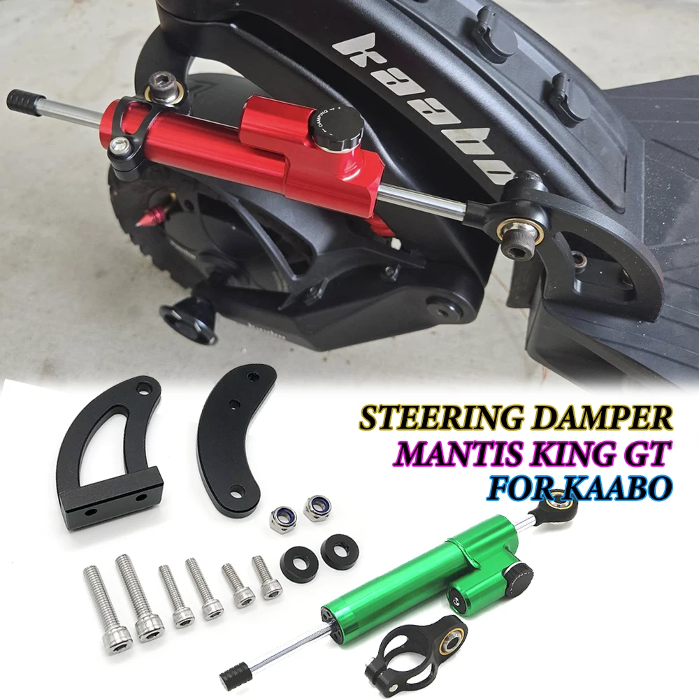 

Steering Damper Kit Suit Electric Scooter Parts For Kaabo Mantis King GT Steering Electric Scooter Shock Absorber Parts