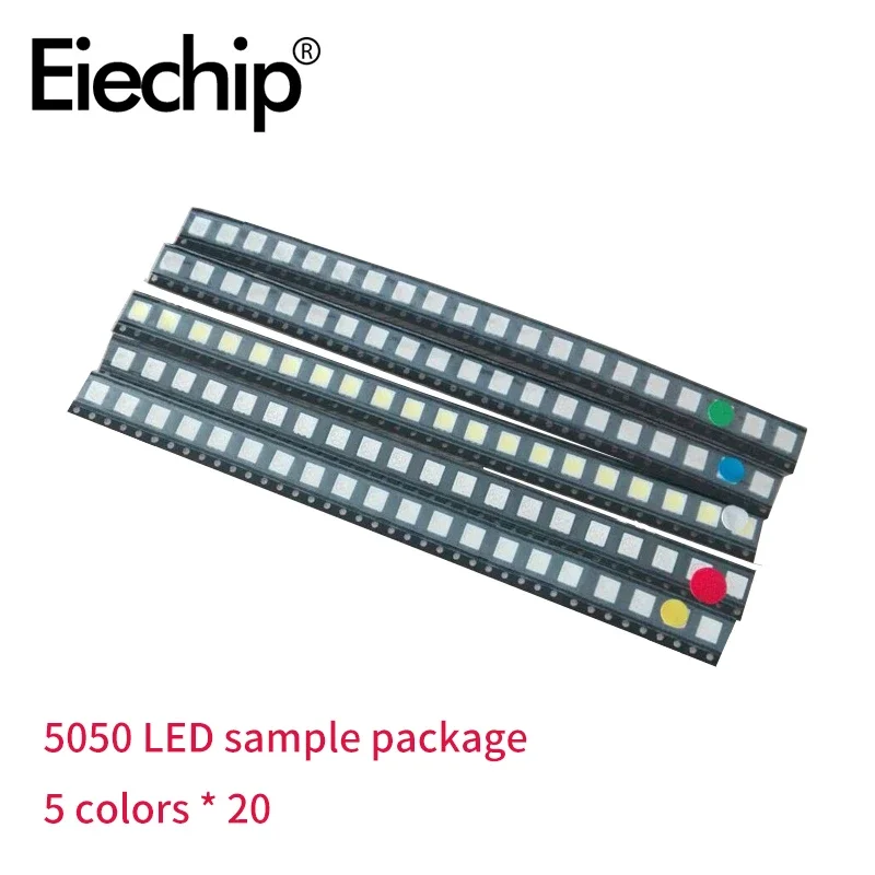 SMD LED Diode White Yellow Red Green Blue led set,0603 0805 1206 1210 5050 5730 DIY Electronic components leds Assortment Kit