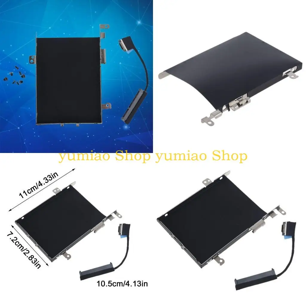 

587B Laptop HDD Caddy Bracket Hard Drive Adapter Cable Connector for Latitude E5570