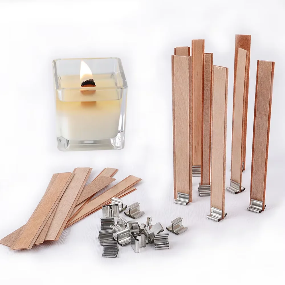 Candle Making Instructions - 10Pcs Double Layer Wooden Candle Wicks