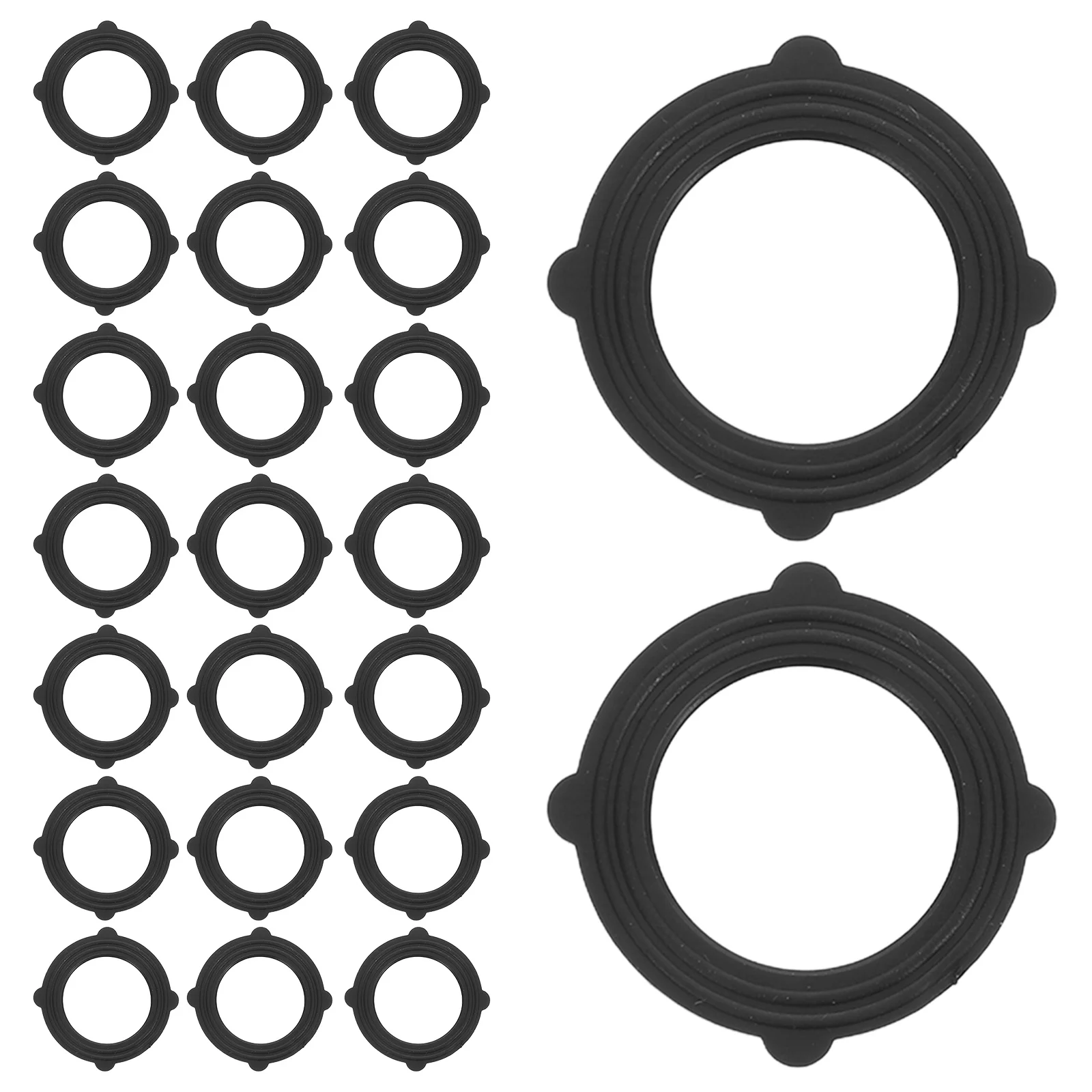 100 قطعة خرطوم حديقة المطاط غسالات Nbr ختم جوانات مانعة للتسرب تركيبات متينة خرطوم المطاط غسالة حلقات الختم #2