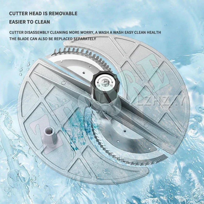 Коммерческая машина для нарезки лука и картофельных чипсов 0-4,5 мм, ручная/электрическая машина для измельчения капусты, нарезка овощей и фруктов