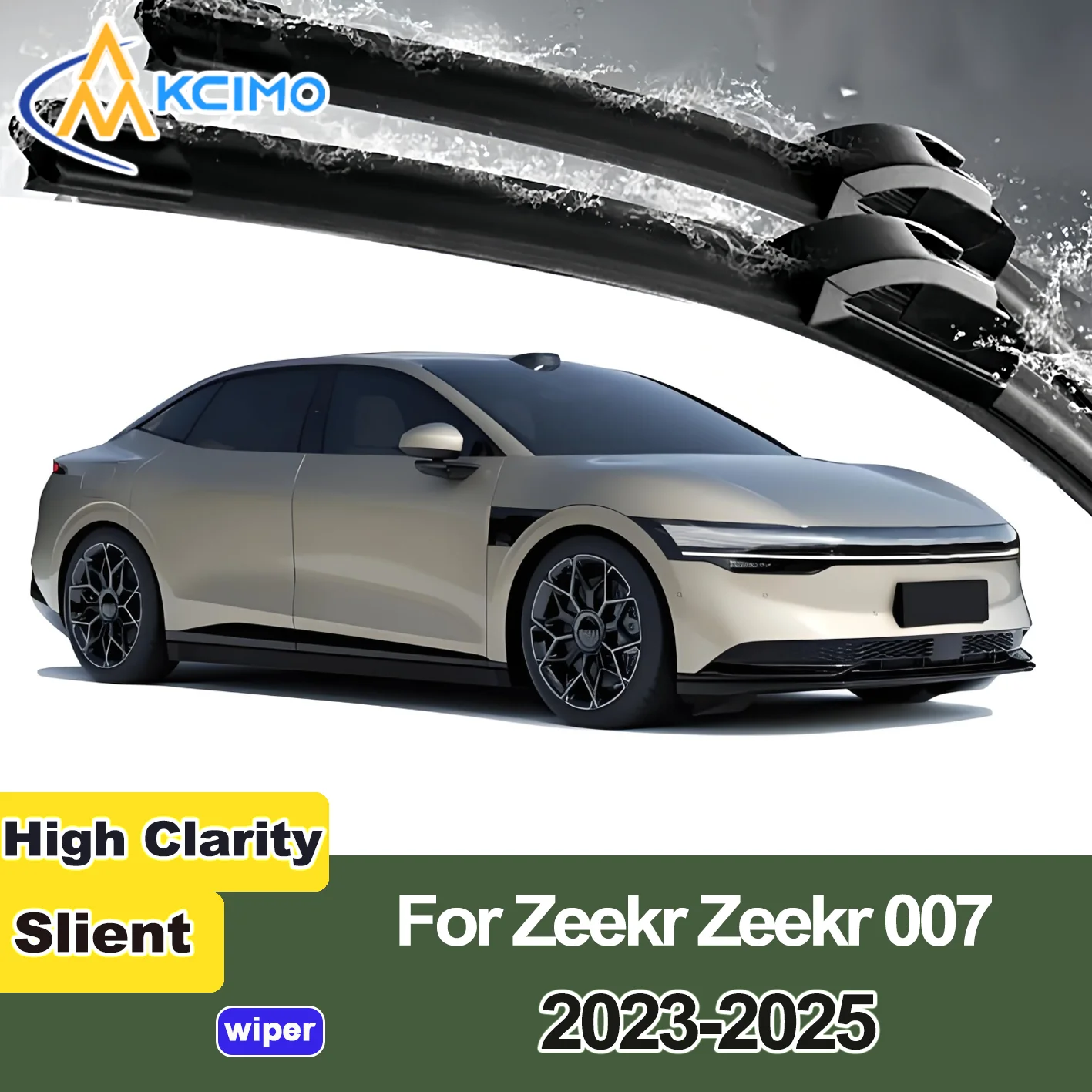 

KCIMO 2PCS New Front Windshield Wiper Blade for Zeekr Zeekr 007 2023-2025 Front Windshield Auto Wipers Blade Accessories 2025