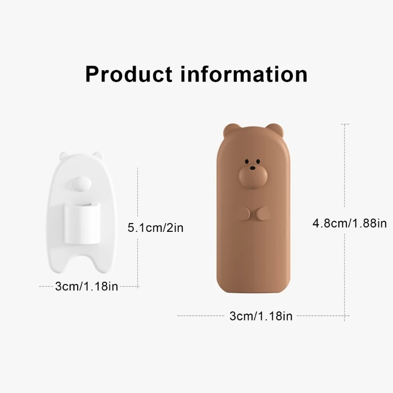 4Pcs Door Stoppers Baby Safety Door Lock Guard Cartoon Bear Finger Protector Door Pinch Guard for Kid Finger Protections