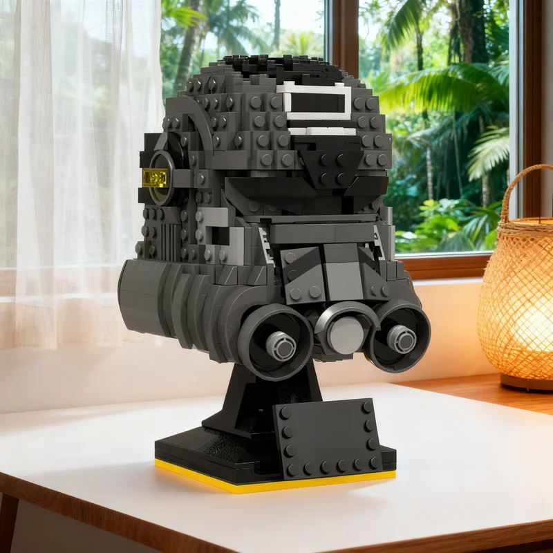 

Набор для сборки модели шлема Эхо из 796 деталей MOC: креативный конструктор для взрослых и детей, подарок, декор для дома и офиса