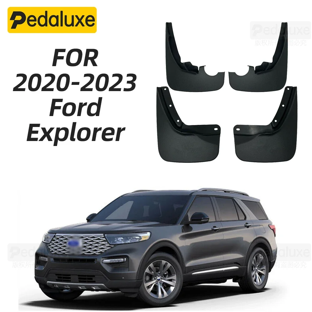 

Genuine OEM Set Splash Guards Mud Flaps Fender FOR 2020-2023 Ford Explorer