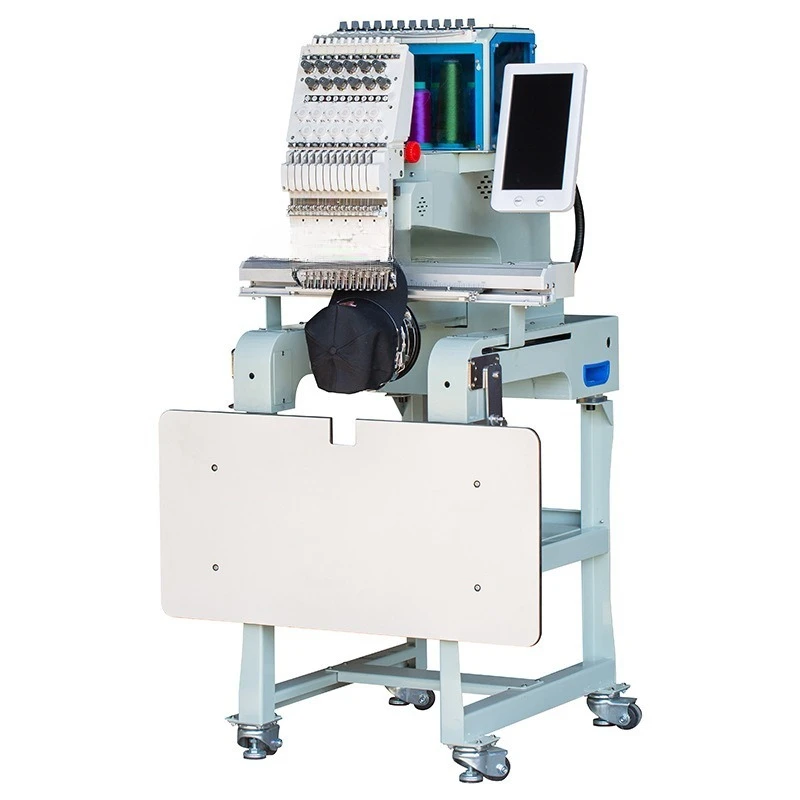 Small single-head garment embroidery hat embroidery machine, embroidery machine