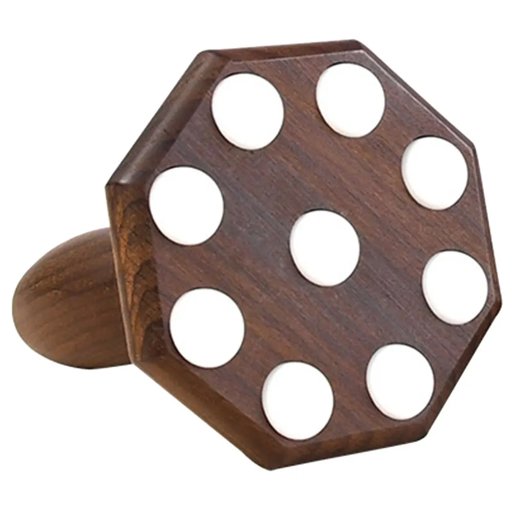 

Деревянная массажная щетка для тела, портативный прочный ручной массажер, ролик для глубокого массажа мышц, инструмент для коррекции фигуры, лимфодренажный массажер