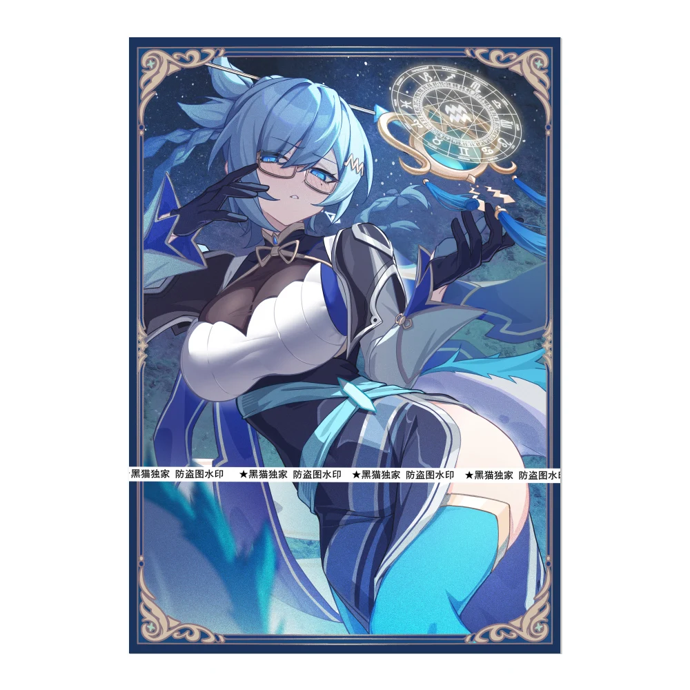 60개/세트 63X90mm DIY 유희왕! Starving Cannon Handmaiden-Phamyna 카드 슬리브 컬러 플래시 Ygo 카드 보호 커버 선물 장난감