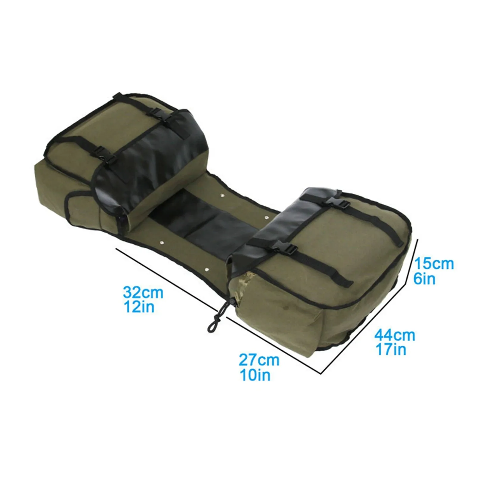 Motorbike Large Capacity Saddle Bag Motorcycle Riding Travel Canvas Waterproof Panniers Box Side Tools Bag Pouch for Motorbike