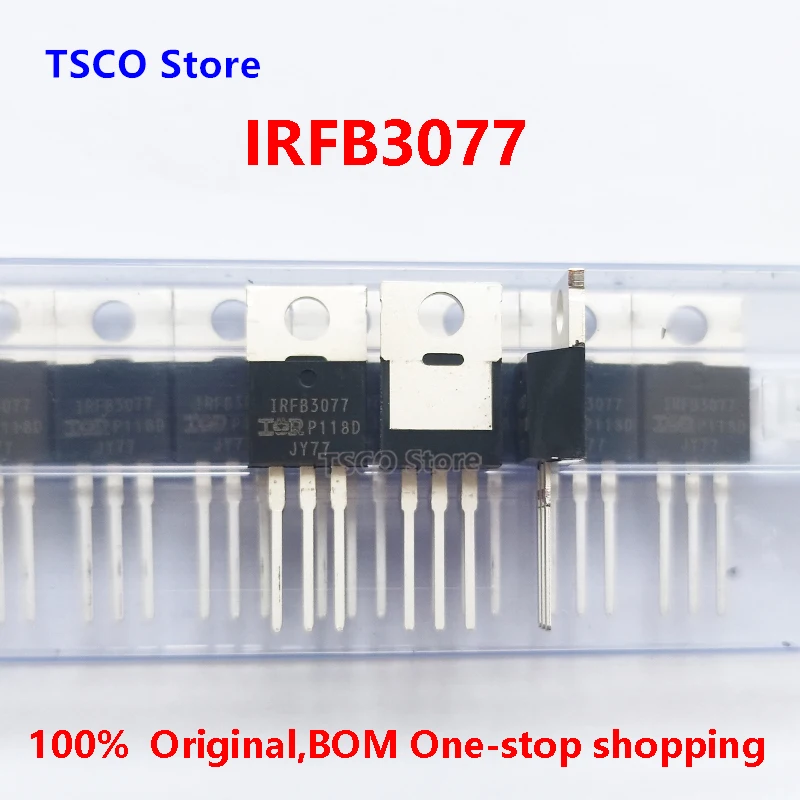 (10piece)   IRFB3077  100%New Origiail   Si  75V 210A TSCO