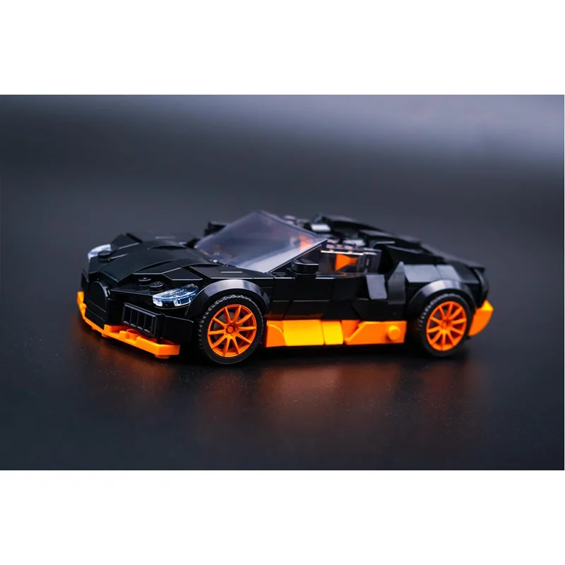 

MOC 343 Parts City Speed Champion Building Blocks Toy for Kids Creative Bricks Set STEM Learning Gift