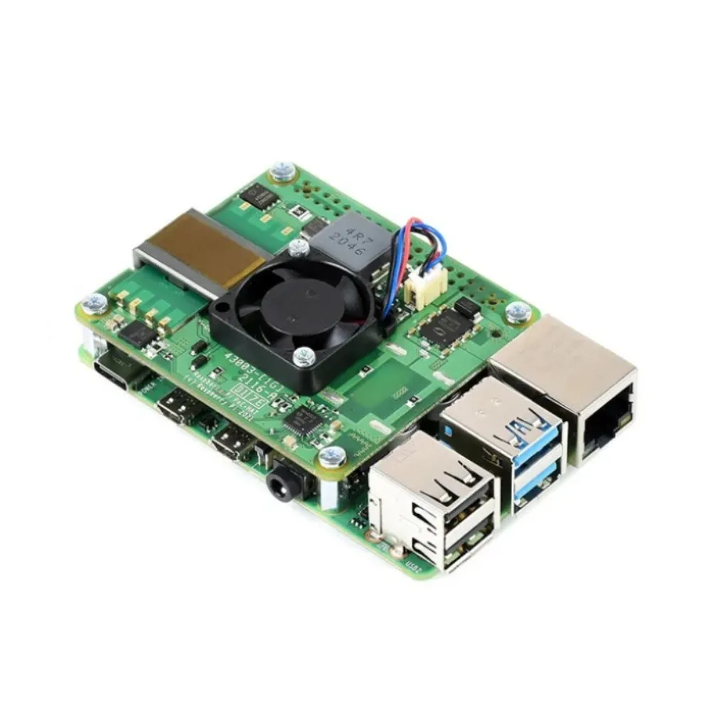 Placa de Expansión 3B+/4B Power over Ethernet para Raspberry Pi PoE+ HAT
