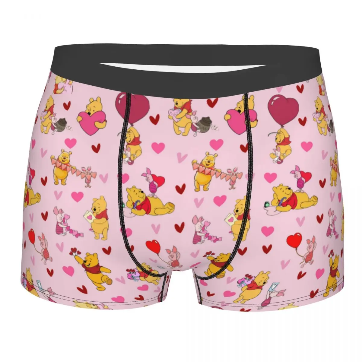 

Мужское крутое нижнее белье Винни-Пух на заказ, трусы-боксеры, дышащие шорты, трусы, трусы