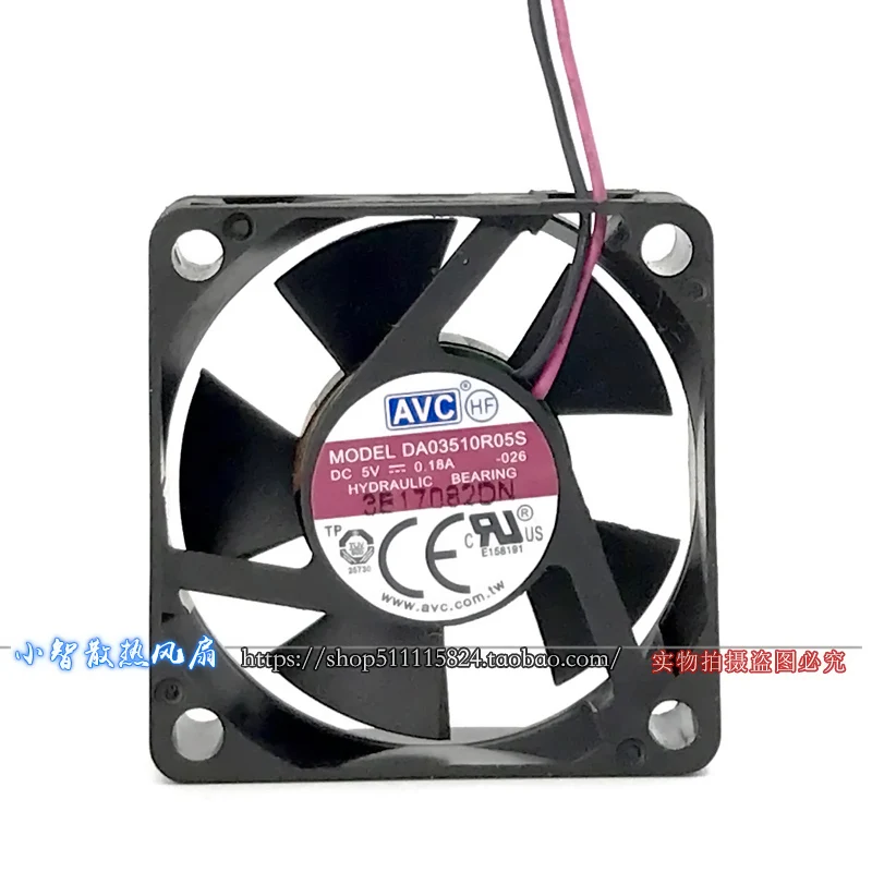 الأصلي DA03510R05S 5V 0.18A 3510 35*35*10 مللي متر جديد مروحة التبريد المبرد