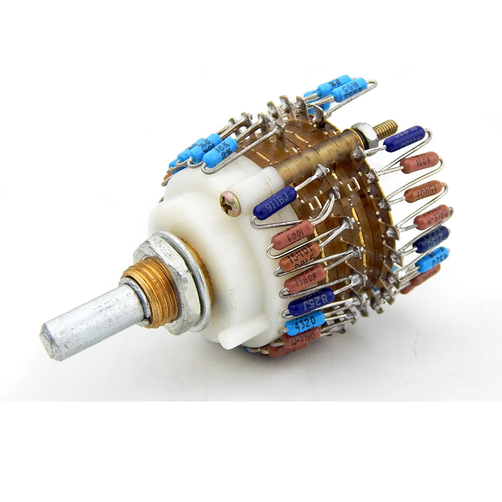 

【Хит продаж】2.0 Аттенюатор-потенциометр для регулировки громкости, резистор Dale, для аудиоусилителей, лучше, чем 50K