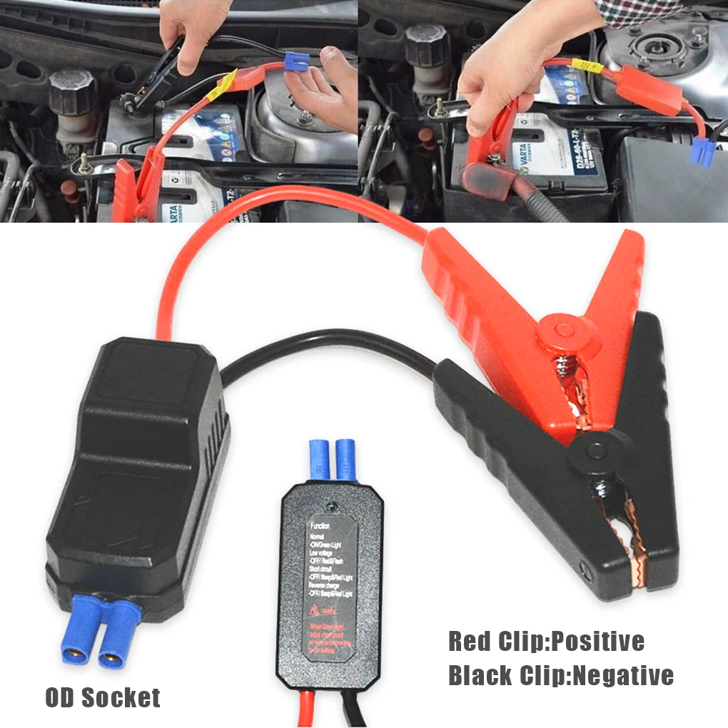 Multi-functional Jump Starter Essential Tool For Automotive Jump Compact ABS Jumpers Clamp Automotive Booster Emergency