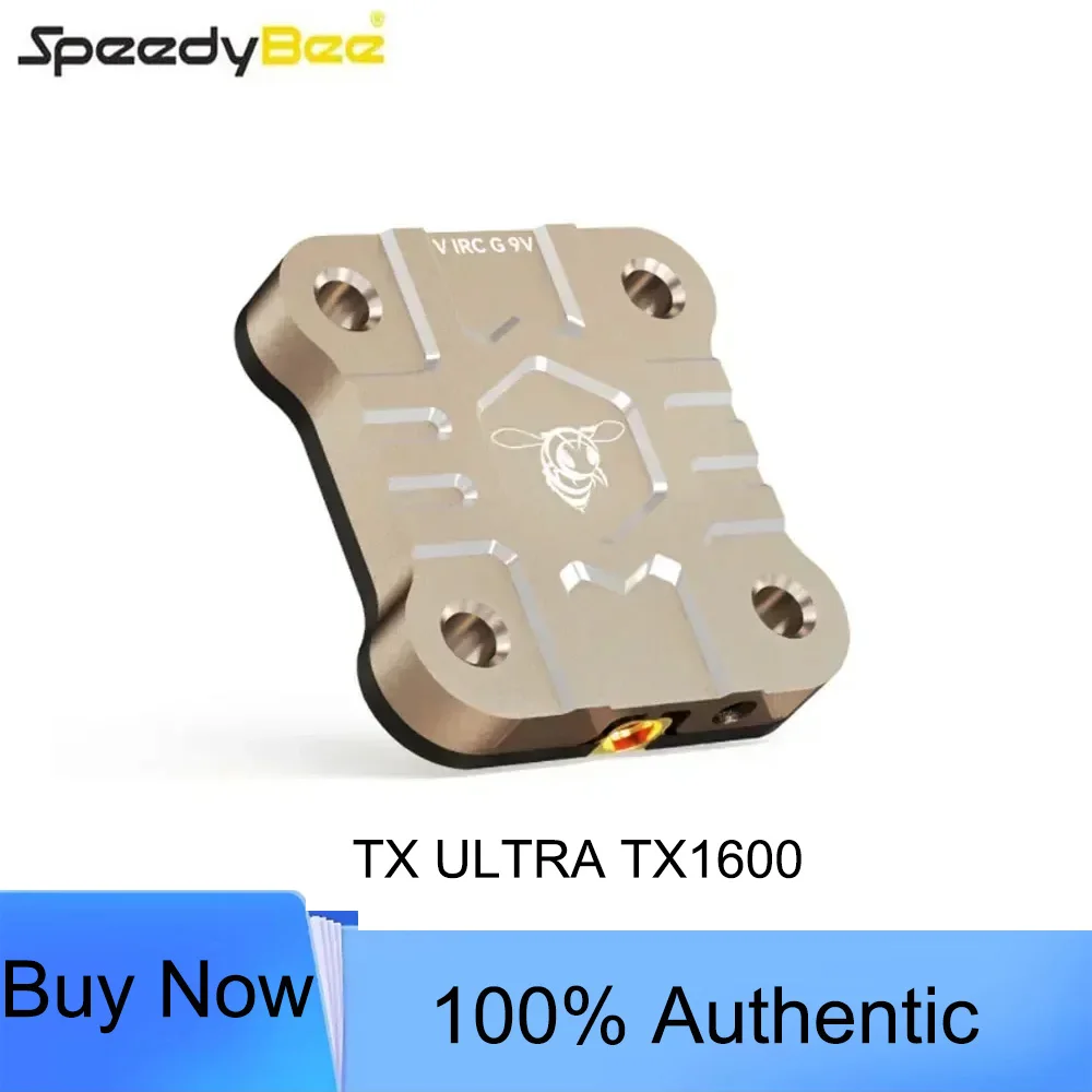 SpeedyBee TX ULTRA TX1600 5.8GHz 48CH 1.6W FPV VTX High-efficiency Heat Sink 2-6S LIPO 20X20mm for FPV Long Range Drones