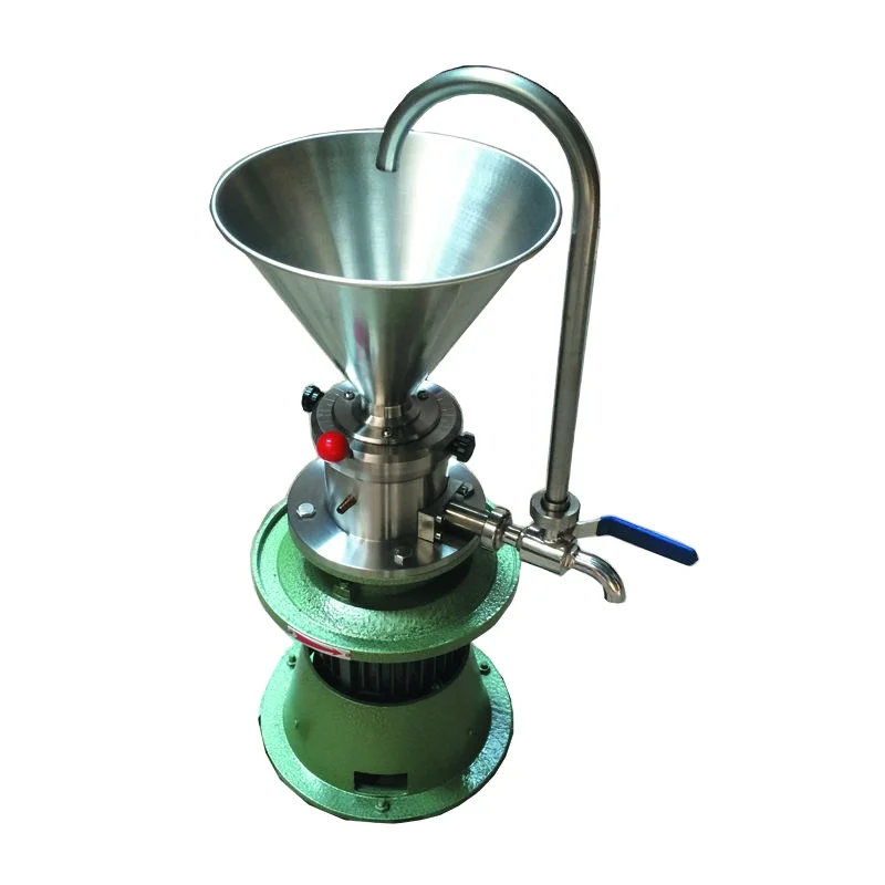 Vertical Sesame Paste Nuts Colloid Mill Grinder Peanut Butter Making Machine