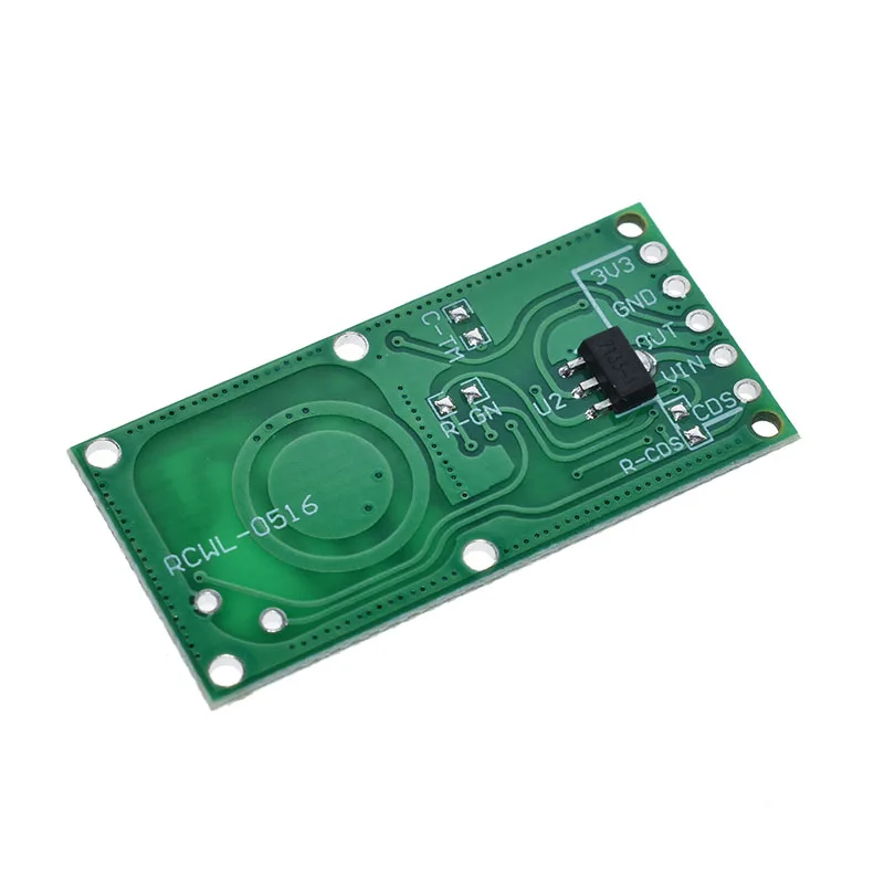 Módulo de Sensor de Radar de microondas, módulo de interruptor de inducción de cuerpo humano de RCWL-0516, Sensor inteligente