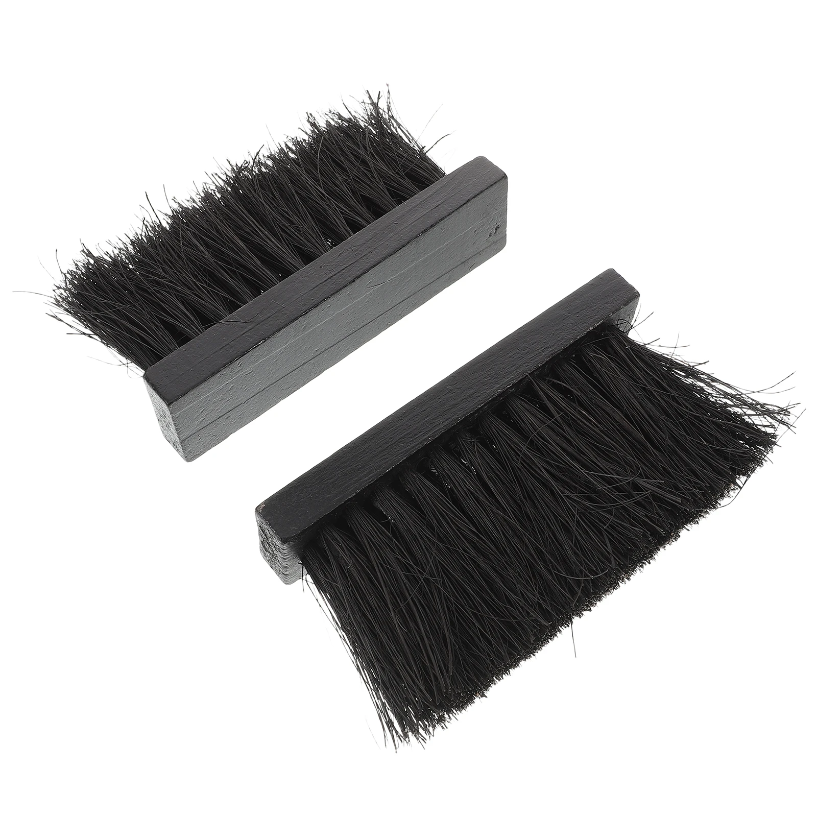 

2 Pcs European Fireplace Brush Head Accessory Cleaning Replacement Plastic Ash Vacuum Removal Broom