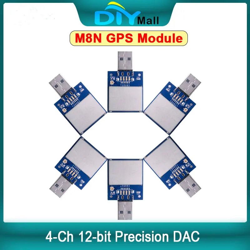 

MCP4728 12-Bit I2C DAC Module 4-Channel Digital Analog Converter Breakout Board for Arduino Raspberry Pi