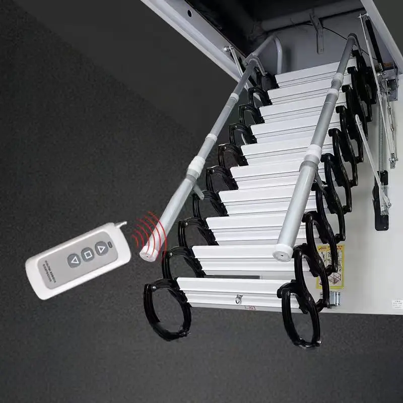 

Ручная/электрическая телескопическая лестница-чердак, электрическая модель, выдвижная скрытая лестница