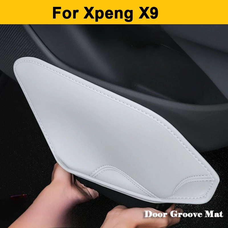 

For Xpeng XiaoPeng X9 2024 2025 Car Front Rear Door Side Storage Box Car Door Slot Organizer Tray Interior Organizer Accessories