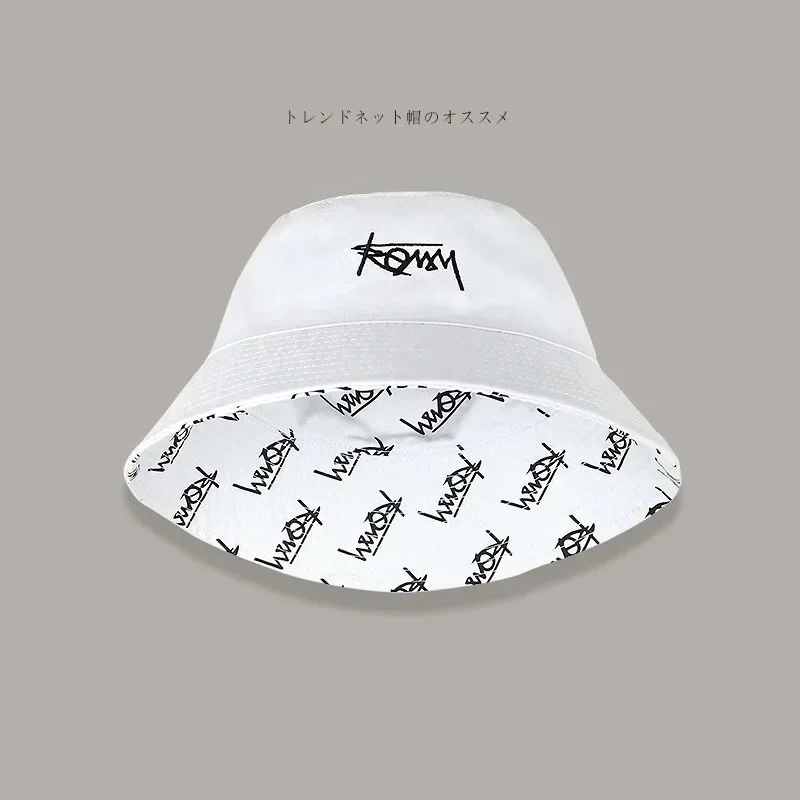 Großen Kopf 63CM XL Größe Brief Eimer Hut Männer Doppelseitige Frauen Floral Fischer Hut Sommer Casual Straße Sonnenhut kinder Bob Panama – Detail 10