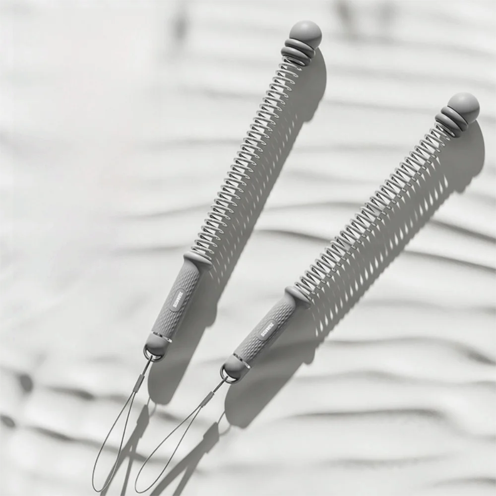 

2 шт., нескользящая ручка, без веревки, боевые веревки, регулируемый портативный беспроводной тренажер для рук, эргономичная ручка, тихий пружинный расширитель для рук