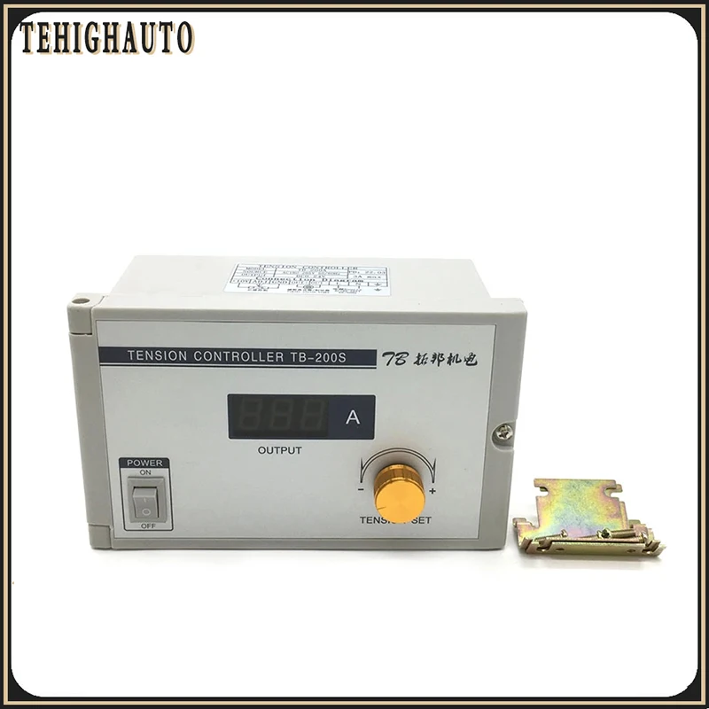 Imagem -05 - Mini pó Magnético Freio Eixo Oco Manual Kit Controlador de Tensão para Máquina Têxtil dc 24v nm nm 12 nm 25 nm 50 nm 100 nm 4a cc 24v