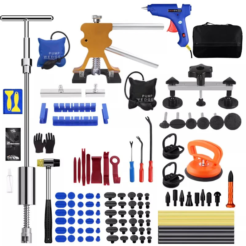 

Dent Repair Tool Kit Suction Cup Dent Puller For Body Dents, Hail Damage, and Minor Door Dents Auto Body Repair Tools