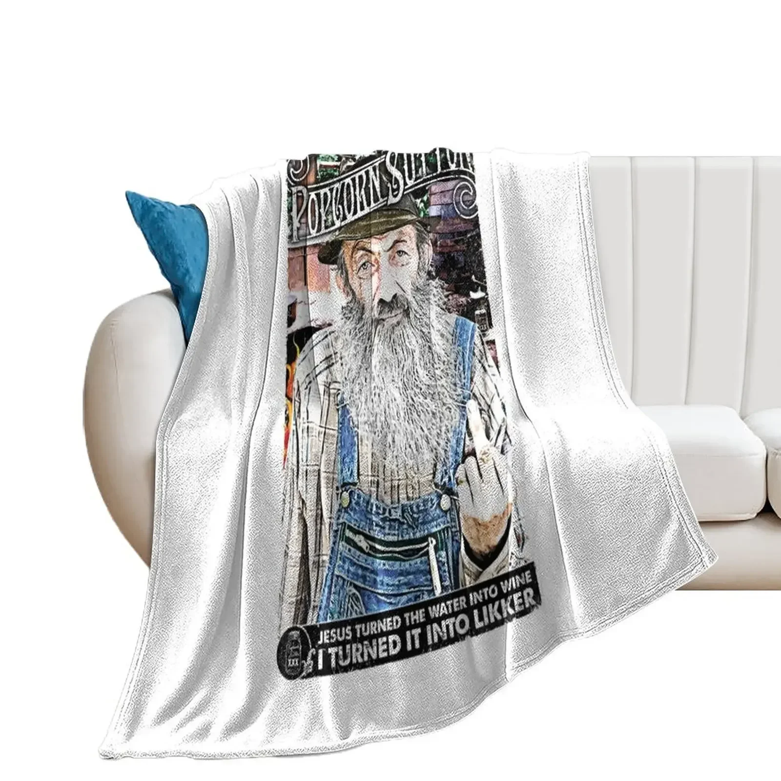 

Moonshine PopcornSuttons Throw Blanket Decoratives Retros Bed Sofas Blankets